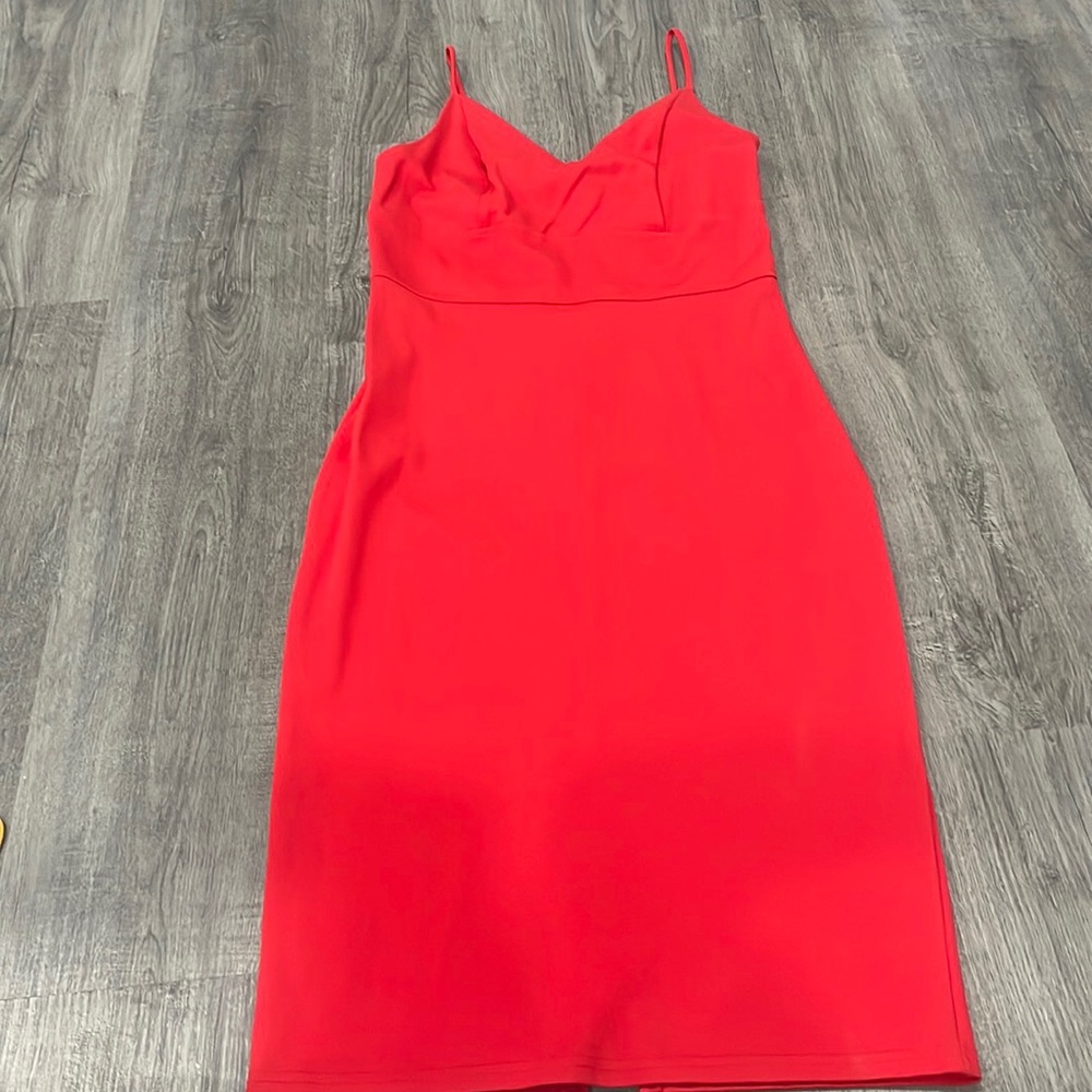 Red dress